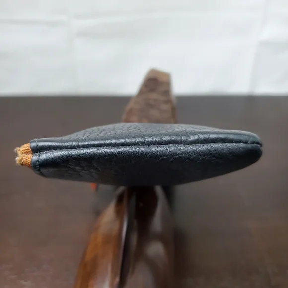 Dooney & Bourke Black and Tan Cosmetic Bag - Picture 3 of 13